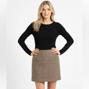 Beautiful Tweed like wool blend Women’s Willi Smith lined Skirt Size 8